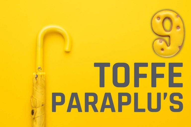 Reclame maken in de regen? 9 Toffe Paraplu’s